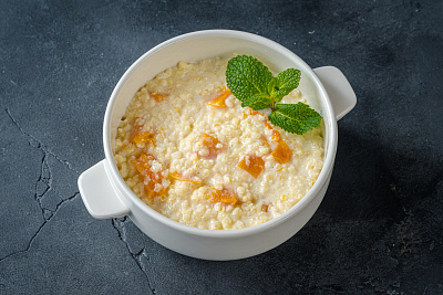 Millet porridge with pumpkin
