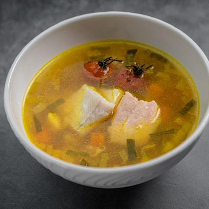 Amber Ukha fish soup